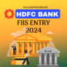 HDFC BANK SHARE PRICE FIIS ENTRY 2024