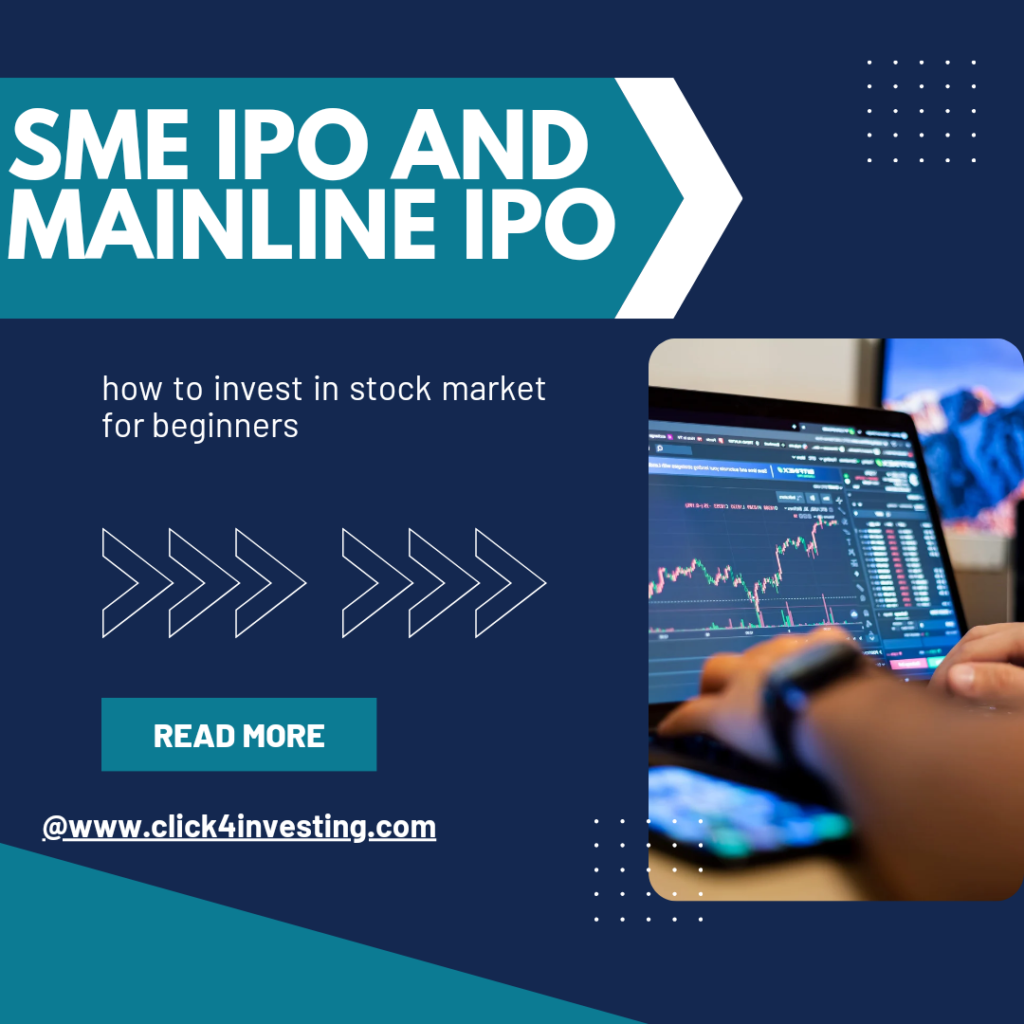 What is difference between SME IPO & Mainline/Mainboard IPO ?