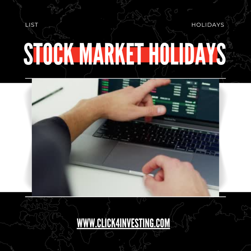 Indian stock market holiday list 2024